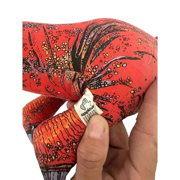 Applause 1992 Dinosaur Determined Productions T-Rex Plush Size 26” - Picture 5 of 5